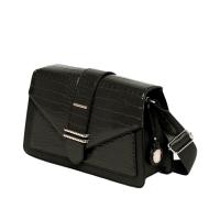 Sac Bandoulière Noir Femme Manoukian Romeo vue 3