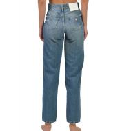 Jean Mom Bleu Femme Guess vue 2