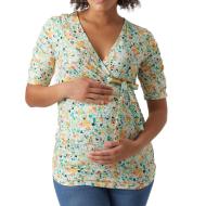 T-Shirt de Grossesse et d'allaitement Blanc Femme Mamalicious 20018118 pas cher