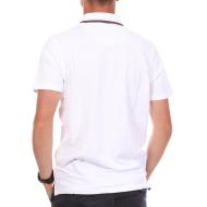 Polo blanc homme Jack&Jones JWHPauplos Play vue 2