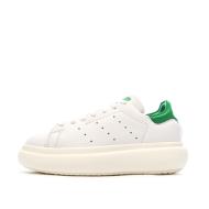 Baskets Blanche/Verte Femme Adidas Stan Smith pas cher