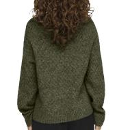 Pull Kaki Femme JDY Bigum vue 2