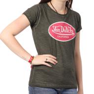 T-shirt Gris Femme Von Dutch RONA