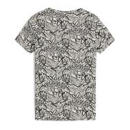 T-shirt Noir/Blanc Fille Puma Tropicat vue 2