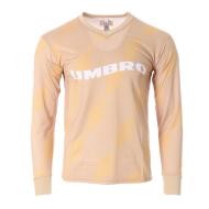 T-Shirt de Sport Beige Homme Umbro Pitch Crew pas cher