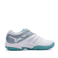 Chaussures de sport blanches femme Mizuno Break Shot 2 AC vue 2