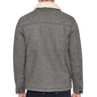 Veste Gris/Noir Homme Teddy Smith Geraud vue 2