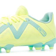 Chaussures de Football Bleu/Vert Garçon Puma Future Play vue 7