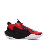 Baskets Noires/Rouges Homme Under Armour 3026634 vue 2