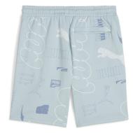 Short Bleu Homme Puma Classics Brand Love vue 2