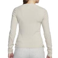 Sweat Beige Femme Nike Essntl vue 2
