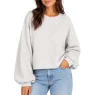 Sweat Gris Femme Vero Moda Dolly vue 2