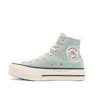 Baskets Turquoise Converse Femme Chuck Taylor All Star Lift Infinity pas cher