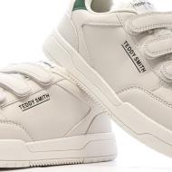 Baskets Ecru/Verte Femme Teddy Smith Sra C vue 7