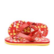 Tongs Rouge/Jaune Fille Cool Shoe pas cher