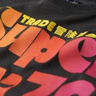 T-shirt Gris Femme Superdry Retro Graphic vue 2