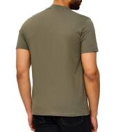 Herren-T-Shirt in Khaki von Calvin Klein Jeans LV04RG800G Ansicht 2