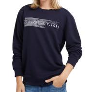 Sweat Marine Homme Guess Brode pas cher