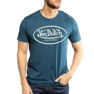 T-Shirt Bleu Homme Von Dutch ART pas cher