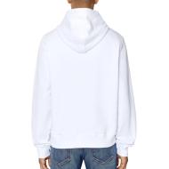 Sweat Blanc Homme Diesel 0BAWT vue 2