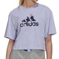 T-shirt Cop Top Violet Femme Adidas Uforu
