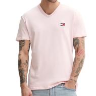 T-shirt Rose Homme Tommy Hilfiger Jaspe M12