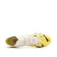 Chaussures de Foot Gris/Jaune Homme Puma Future Match FG/AG vue 4