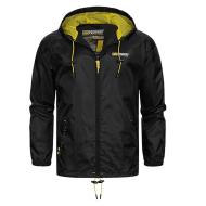 Veste Noire/Jaune Homme Geographical Norway Boat