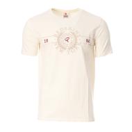 T-shirt Écru Homme Redskins 231094