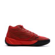 Chaussures de Baskets Rouges/Noires Homme Puma Court Pro vue 2