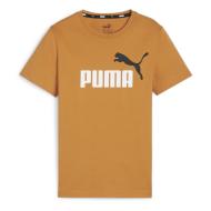 T-Shirt Orange Garçon Puma Essentials Logo 66 pas cher