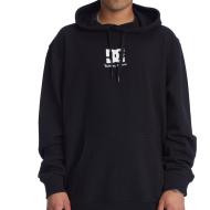 Sweat à Capuche Noir Homme Dc shoes Blabac pas cher