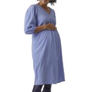 Robe Blanche/Bleu Femme Vero Moda MarternityCalf pas cher