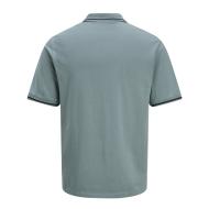 Polo Bleu Homme Jack & Jones Jortango vue 2