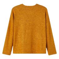 Pull Jaune/Orange Fille Name It Victi vue 2