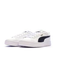 Baskets Blanches/Noires Homme Puma Court Classico vue 6