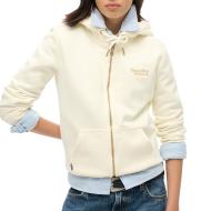Sweat Zippé Beige Homme Superdry Essential pas cher