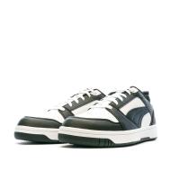 Baskets Noires/Blanches Homme Puma Rebound V6 Low vue 6