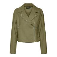 Veste Kaki Femme Vero Moda Biker pas cher