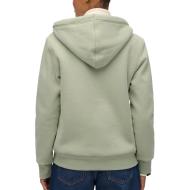 Sweat Zippé Vert Femme Superdry Borg vue 2