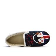 Pantoufles Marine Homme PSG Cinoel vue 4