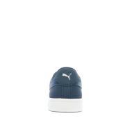 Baskets Marine/Blanc Homme Puma Smash v2 Buck vue 3