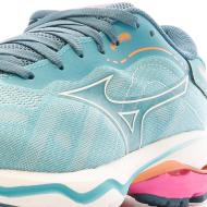 Chaussures de Running Bleu Femme Mizuno Wave Ultima vue 7