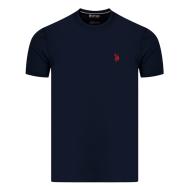 T-Shirt Marine Homme US Polo ASSN Luca pas cher