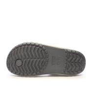 Tongs Crocs Grises/Vertes Femme Bayaband Flip vue 2