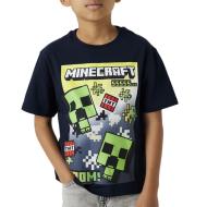 T-shirt Marine Garçon Name it Minecraft