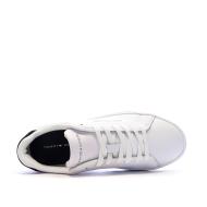 Baskets Blanches Homme Tommy Hilfiger Court vue 4