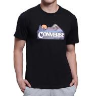 T-shirt Noir Homme Converse Elevated Graphic