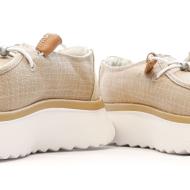 Chaussures Beiges/Dorées Femme Hey Dude Wally Sport Mesh vue 7