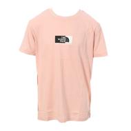 T-shirt Rose Garçon The North Face Split Box pas cher